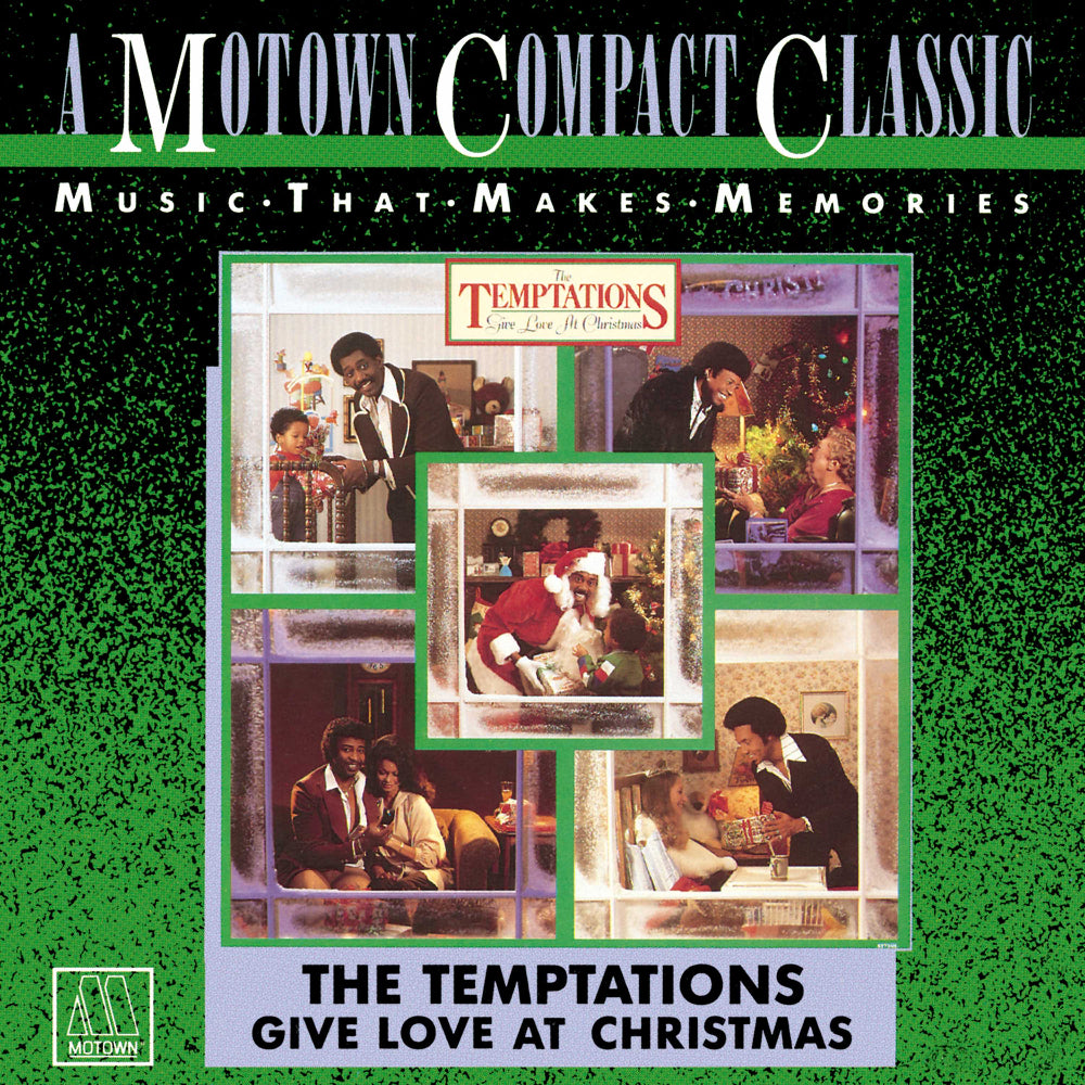 The Temptations - Give Love At Christmas (CD) Cover